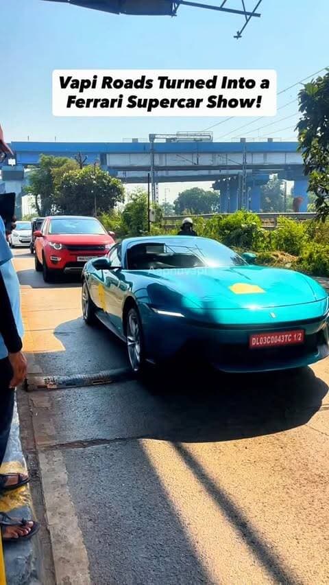 Vapi Roads Turned Into a Ferrari Supercar Show!
Follow @aapnu_vapi For More