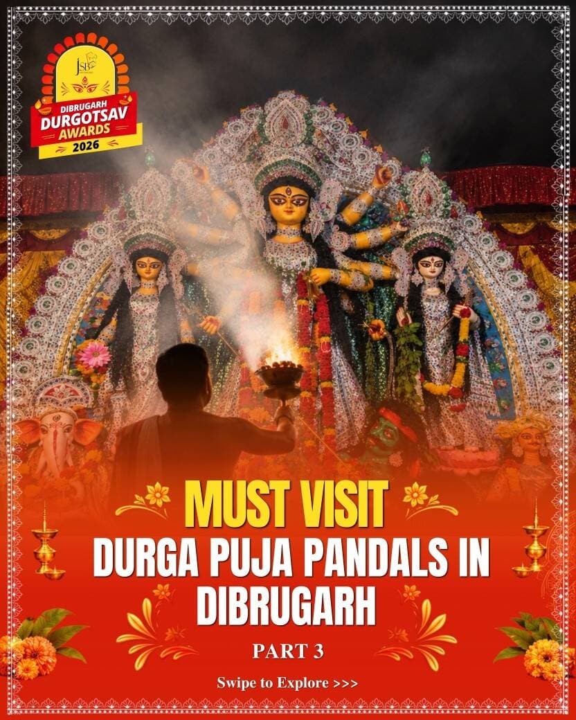 #DibrugarhDurgotsav | Must Visit Durga Puja in Dibrugarh - part 3
Comment down your favourite Puja.