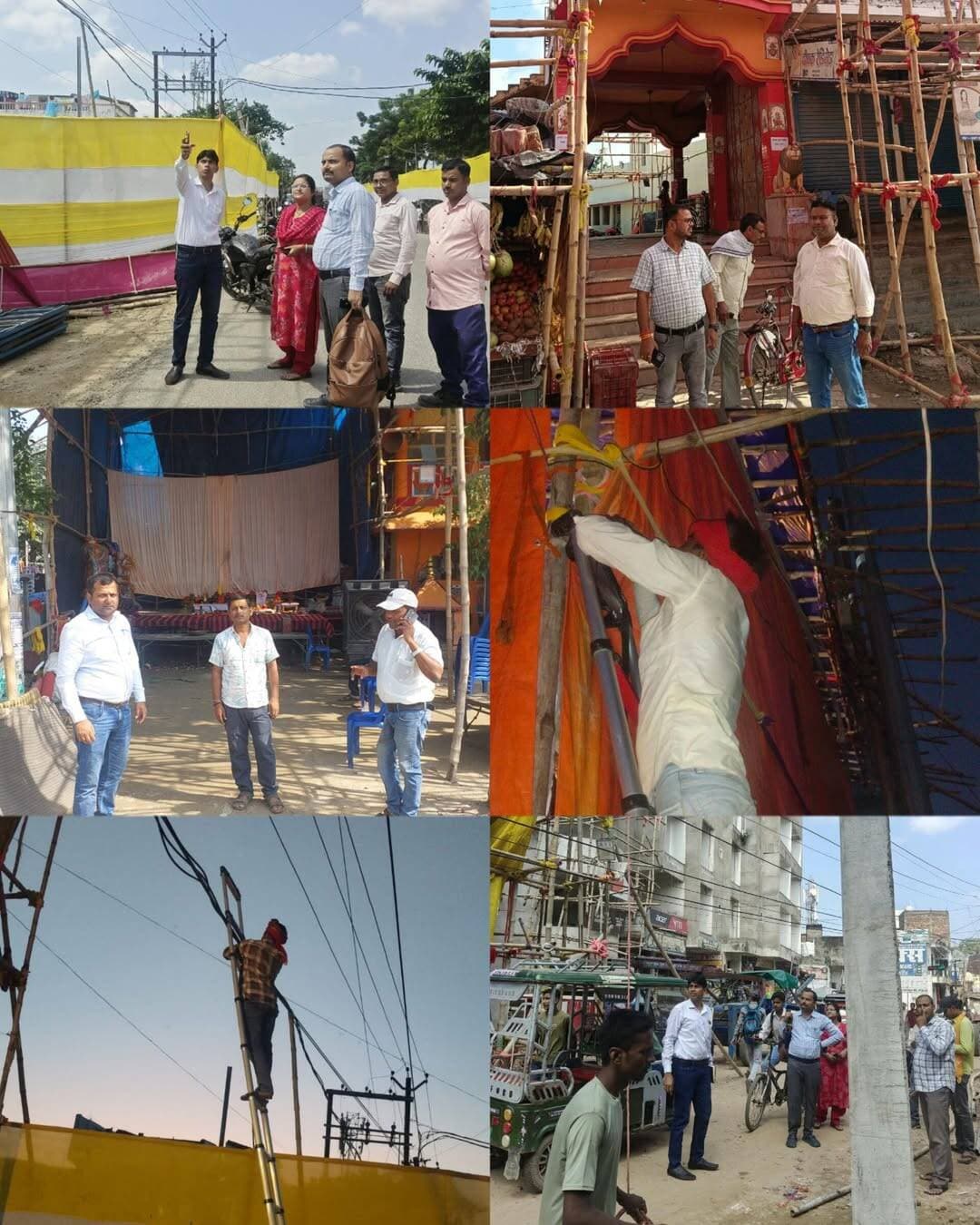डीएम तनय सुल्तानिया के निर्देश पर दुर्गा पूजा को लेकर विद्युत विभाग अलर्ट, सभी प्रखंडों में पूजा पंडालों का किया जा रहा निरीक्षण
जर्जर एवं ढीले विद्युत तारों को दुरुस्त करने, निर्बाध बिजली आपूर्ति और सुरक्षा मानकों के अनुपालन पर विशेष जोर
सीतामढ़ी, 13 अक्टूबर 2026।
दुर्गा पूजा (दशहरा)–2026 के अवसर पर जिले में सुरक्षित एवं निर्बाध विद्युत आपूर्ति सुनिश्चित करने के लिए जिला प्रशासन पूरी तरह सजग है। जिलाधिकारी श्री तनय सुल्तानिया के निर्देश पर विद्युत विभाग द्वारा जिले के सभी प्रखंडों में स्थित दुर्गा पूजा पंडालों का लगातार निरीक्षण किया जा रहा है। इस दौरान विद्युत सुरक्षा से जुड़े विभिन्न पहलुओं की जांच के साथ आवश्यक सुधारात्मक कार्य भी कराए जा रहे हैं।
विद्युत विभाग, सीतामढ़ी के कार्यपालक अभियंता श्री समीर कुमार के नेतृत्व में विभागीय टीम पूजा पंडालों का भ्रमण कर विद्युत व्यवस्था का जायजा ले रही है। निरीक्षण के क्रम में ढीले एवं जर्जर विद्युत तारों को दुरुस्त करने, विद्युत कनेक्शन की स्थिति की जांच करने तथा पूजा पंडालों में सुरक्षित विद्युत व्यवस्था सुनिश्चित करने पर विशेष ध्यान दिया जा रहा है।
इसके साथ ही पूजा समितियों के सदस्यों को विद्युत सुरक्षा से संबंधित आवश्यक सावधानियों की जानकारी दी जा रही है। उन्हें विद्युत तारों एवं उपकरणों के सुरक्षित उपयोग, अस्थायी विद्युत कनेक्शन में सतर्कता बरतने तथा किसी भी प्रकार की विद्युत संबंधी समस्या सामने आने पर तत्काल विभाग को सूचित करने के लिए जागरूक किया जा रहा है।
(विद्युत व्यवस्था की लगातार मॉनिटरिंग)
जिलाधिकारी के निर्देश पर विद्युत विभाग द्वारा जिले के सभी प्रखंडों में विद्युत व्यवस्था की निरंतर मॉनिटरिंग की जा रही है। इसका उद्देश्य पूजा के दौरान श्रद्धालुओं की सुरक्षा सुनिश्चित करने के साथ-साथ बिजली आपूर्ति को निर्बाध बनाए रखना है, ताकि पूजा-अर्चना, सांस्कृतिक कार्यक्रमों एवं अन्य धार्मिक गतिविधियों के आयोजन में किसी प्रकार की बाधा उत्पन्न न हो।
जिला प्रशासन द्वारा संबंधित विभागों को पर्व के दौरान पूरी तत्परता के साथ अपने दायित्वों का निर्वहन करने का निर्देश दिया गया है। विद्युत विभाग की टीम लगातार क्षेत्र में सक्रिय रहकर आवश्यक सुधारात्मक कार्यों को पूरा करने में जुटी है।
जिला प्रशासन की अपील: पूजा समितियां विद्युत सुरक्षा मानकों का अनिवार्य रूप से पालन करें तथा किसी भी प्रकार की ढीली वायरिंग, जर्जर तार या अन्य विद्युत संबंधी समस्या की सूचना तत्काल विद्युत विभाग को दें। सुरक्षित विद्युत व्यवस्था बनाए रखने में प्रशासन के साथ सहयोग करें, ताकि दुर्गा पूजा का पर्व शांतिपूर्ण, सुरक्षित एवं हर्षोल्लास के वातावरण में संपन्न हो सके।
<nis:link nis:type=tag nis:id=cmsamrat nis:value=CMSamrat nis:enabled=true nis:link/> <nis:link nis:type=tag nis:id=samratchoudhary nis:value=samratchoudhary nis:enabled=true nis:link/>
CMO Bihar General Administration Department, Govt. of Bihar District Administration Sitamarhi Energy Department, Bihar Bihar State Power Holding Company Limited