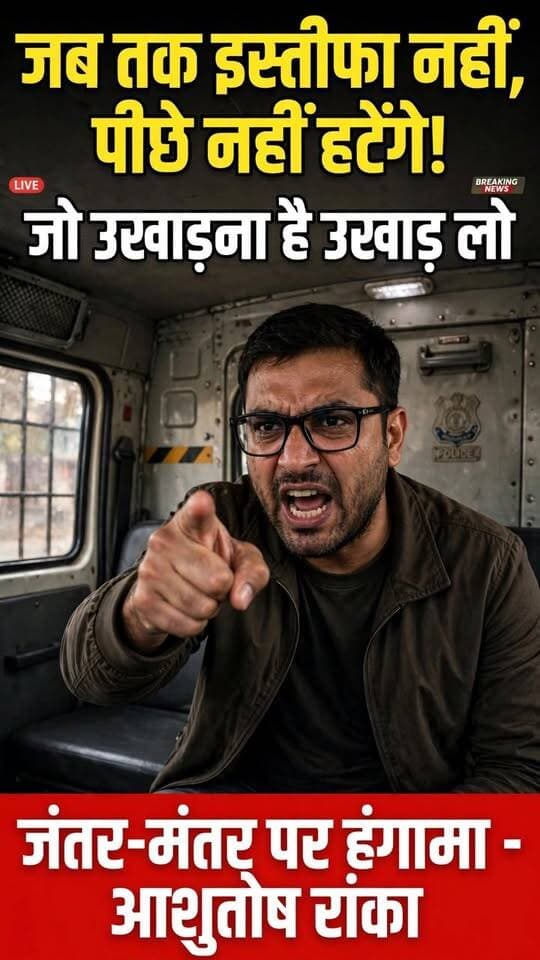 जंतर-मंतर पर हंगामा - आशुतोष रांका बोले, जब तक इस्तीफा नहीं पीछे नहीं हटेंगे, जो उखाड़ना है उखाड़ लो!
दिल्ली के जंतर-मंतर पर आज एक बार फिर विरोध प्रदर्शन की सूचना मिली।
प्राप्त जानकारी के अनुसार CJP नेता आशुतोष रांका और उनके साथी जंतर-मंतर परिसर में पहुंचे थे, जहां उन्हें पुलिस ने हिरासत में लिया। पुलिस वैन में बैठे-बैठे आशुतोष रांका ने वीडियो जारी कर कहा कि वे अपनी मांग पर कायम हैं।
उन्होंने कहा, "हमने जो वादा किया था उस पर टिके हैं, जब तक मांग पूरी नहीं होती तब तक पीछे नहीं हटेंगे। प्रोटेस्ट जंतर-मंतर पर ही होगी।"
सूत्रों के अनुसार जंतर-मंतर को हाल ही में धरना स्थल की सूची से हटाया गया है। पुलिस का कहना है कि कानून व्यवस्था बनाए रखने के लिए कार्रवाई की गई है और मामले की जांच जारी है।
#JantarMantar #DelhiNews #AshutoshRanka #CJP #DelhiPolice #BreakingNews #ViralVideo #DDMNews