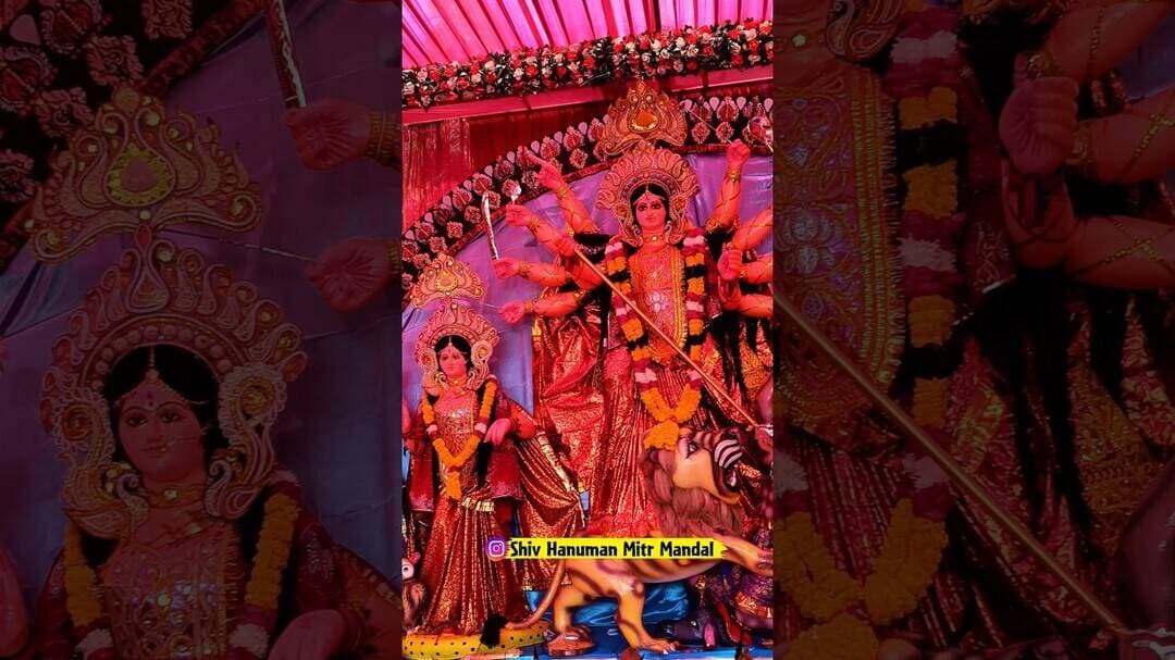 श्री शिव हनुमान मित्र मंडल द्वारा पंचम दुर्गा महोत्सव।। माँ दुर्गा का स्वरूप ।। #chirawa #durgapuja