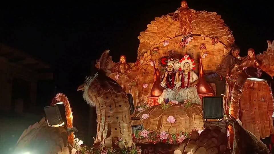महाराजा अग्रसेन जयंती शोभायात्रा झांकी