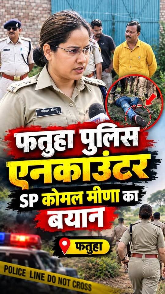 फतुहा पुलिस एनकाउंटर पर आप कोमल मीणा का बयान
#Fatuha
#FatuhaNews
#PoliceEncounter
#KomalMeena
#SPKomalMeena
#FatuhaPolice
#PatnaNews
#BiharNews
#BreakingNews
#BiharPolice