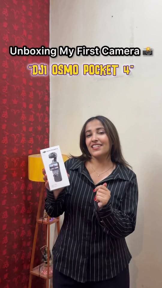 🥹🎥 Take a moment to celebrate this little milestone with me. ❤️
My FIRST EVER camera!! 😭🫶🏻
From creating food, travel & lifestyle content on my phone to finally investing in something that feels like a dream come true… this one hits different.
Meet my new little content buddy — DJI Osmo Pocket 4! ✨
Small but powerful, and hopefully the beginning of so many beautiful stories, countless memories, and a whole lot of cinematic shots. 🤌🏻❤️
Every big dream starts with a small step, and today, I’m celebrating mine.
Here’s to believing in yourself, investing in your dreams, and being proud of how far you’ve come. 🥹
Chapter one of a new era for Chasing Flavours. 🎬❤️
P.S. Manifesting lots of beautiful content and bigger dreams with this little baby! 🧿
#chasingflavours #DJIOsmoPocket4 #ContentCreator #CreatorJourney #unboxing #osmo