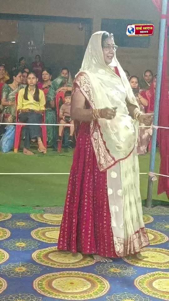 राजपूत धर्मशाला मे क्षत्राणीयो के गरबे का लाइव प्रसारण