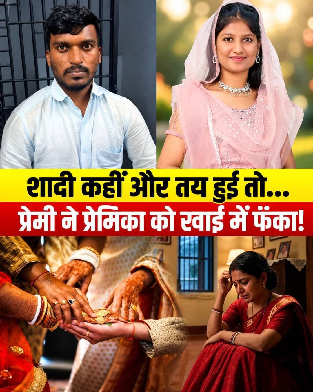 शादी से इनकार की खौफनाक सजा, सनकी प्रेमी ने गर्लफ्रेंड को गहरी खाई में फेंका!
महाराष्ट्र के कोल्हापुर से एक ऐसा सनसनीखेज और रोंगटे खड़े कर देने वाला मामला सामने आया है, जिसने इंसानियत को शर्मसार कर दिया है। पुणे के चर्चित केतन अग्रवाल हत्याकांड की तर्ज पर एक सिरफिरे प्रेमी ने अपनी ही प्रेमिका को खौफनाक मौत दे दी।
क्या है पूरा मामला?
कोल्हापुर के गारगोटी स्थित अवधूत कॉलोनी में श्रीपाद दिनकर वडू (25) और इंजीनियरिंग की छात्रा तरन्नुम बशीर नाईक आमने-सामने रहते थे। पड़ोस में रहने के दौरान ही दोनों के बीच प्रेम संबंध बन गए। तरन्नुम महागांव के एक इंजीनियरिंग कॉलेज में पढ़ाई कर रही थी। कहानी में खौफनाक मोड़ तब आया जब कुछ समय पहले तरन्नुम की शादी कहीं और तय हो गई।
शादी तय होने के बाद तरन्नुम ने श्रीपाद के साथ अपने रिश्ते खत्म करने और आगे संबंध रखने से साफ इनकार कर दिया। यह बात श्रीपाद को बर्दाश्त नहीं हुई और इसी विवाद के चलते उसने एक खौफनाक साजिश रची। आरोपी श्रीपाद ने तरन्नुम को एक गहरी खाई में धक्का देकर मौत के घाट उतार दिया।
कातिल का शातिर नाटक
वारदात को अंजाम देने के बाद खुद को कानून की नजरों से बचाने के लिए आरोपी ने तरन्नुम के लापता होने का झूठा नाटक भी किया, ताकि किसी को उस पर शक न हो। लेकिन पुलिस की सख्त जांच के आगे उसकी एक न चली और आखिरकार आरोपी श्रीपाद पुलिस की गिरफ्त में आ गया।
<nis:link nis:type=tag nis:id=maharashtranews nis:value=MaharashtraNews nis:enabled=true nis:link/> <nis:link nis:type=tag nis:id=crimealert nis:value=CrimeAlert nis:enabled=true nis:link/> <nis:link nis:type=tag nis:id=murdermystery nis:value=MurderMystery nis:enabled=true nis:link/> <nis:link nis:type=tag nis:id=lovecrime nis:value=LoveCrime nis:enabled=true nis:link/> <nis:link nis:type=tag nis:id=viralnews nis:value=ViralNews nis:enabled=true nis:link/>