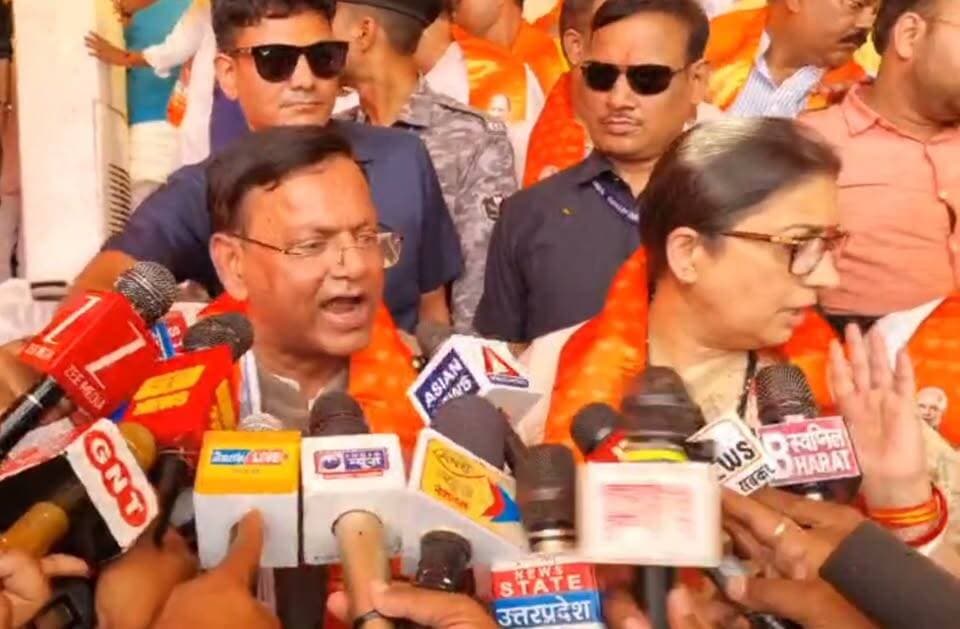 अमेठी में BJP में शामिल हुए तीन विधायकों पर पंकज चौधरी बोले—सपा की नीति और नीयत में खोट, अखिलेश को कहा टाटा-बाय-बाय #अमेठी #BJP #पंकजचौधरी #उत्तरप्रदेश #राजनीति