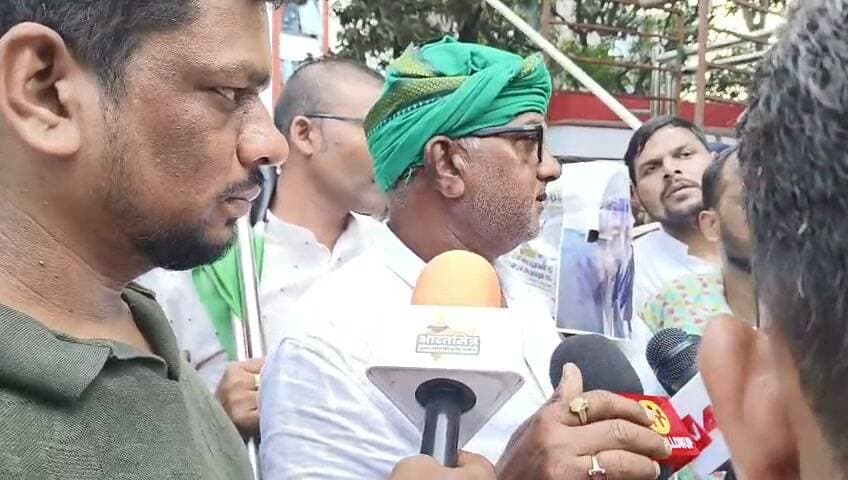 राजद ने राँची मे निर्वाचन आयोग का किया घेराव मांगा ज्ञानेश कुमार का इस्तीफा