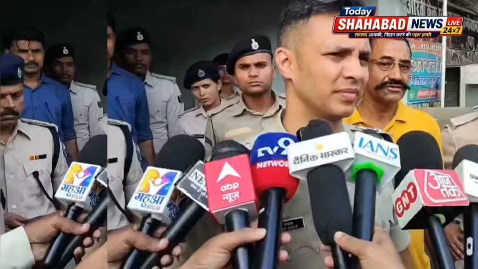 हत्या के बाद घटनास्थल पर पहुंचे एसपी, सीसीटीवी फुटेज खंगाल रही पुलिस, सुनिए क्या बोले भोजपुर एसपी