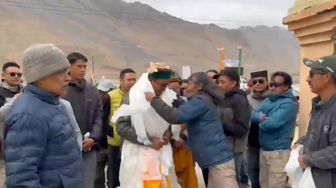 स्पीति: मंत्री जगत सिंह नेगी का काजा स्पीति में भव्य स्वागत