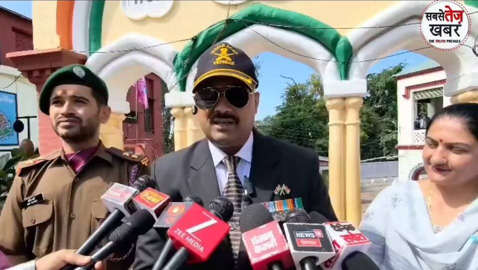 नाहन: सैनिक वेलफेयर बोर्ड के जिला उपनिदेशक दीपक धवन शमशेर स्कूल में मीडिया से रूबरू..