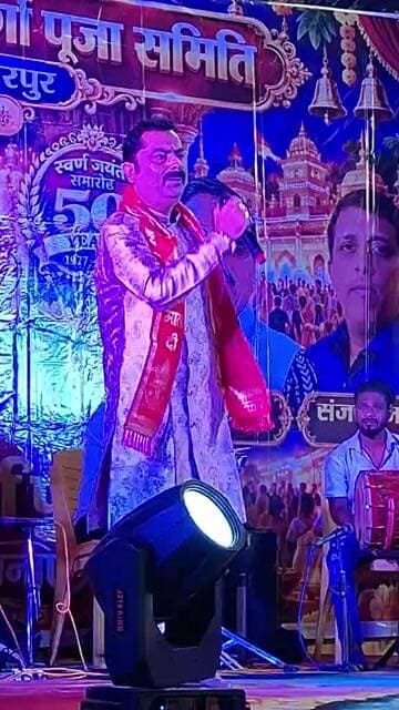 शितला मंदिर दुर्गा पूजा समिति चक्रधरपुर का स्वर्ण जयंती वर्ष समारोह LIVE 📍🎉