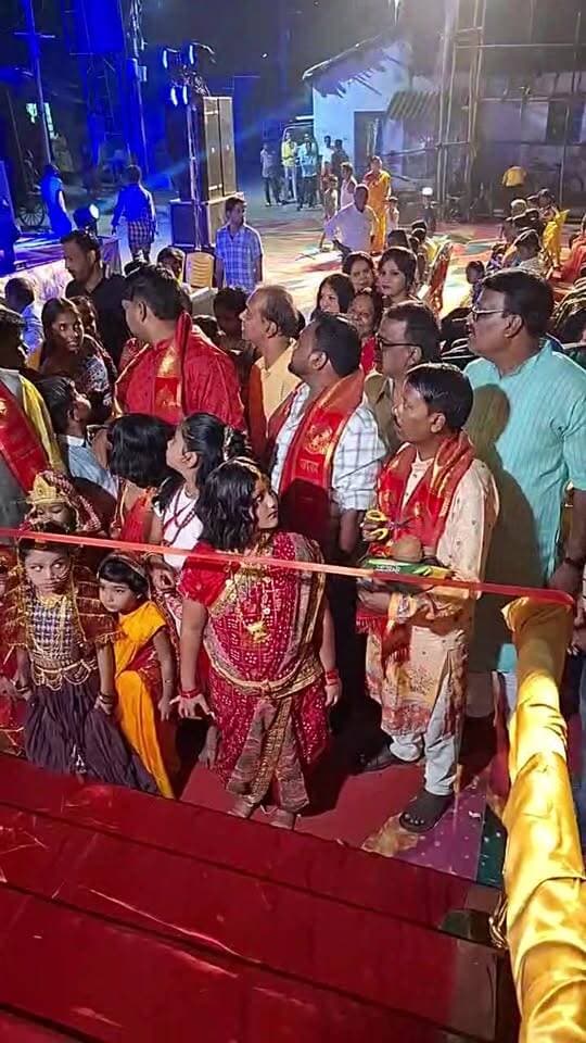 शितला मंदिर दुर्गा पूजा समिति चक्रधरपुर का स्वर्ण जयंती वर्ष समारोह 🎉