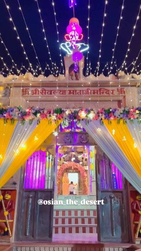 😍 #ओसियां के सेवल्या माताजी मन्दिर 🙌🙏🚩
#osiya #navratri #explorepage #trending