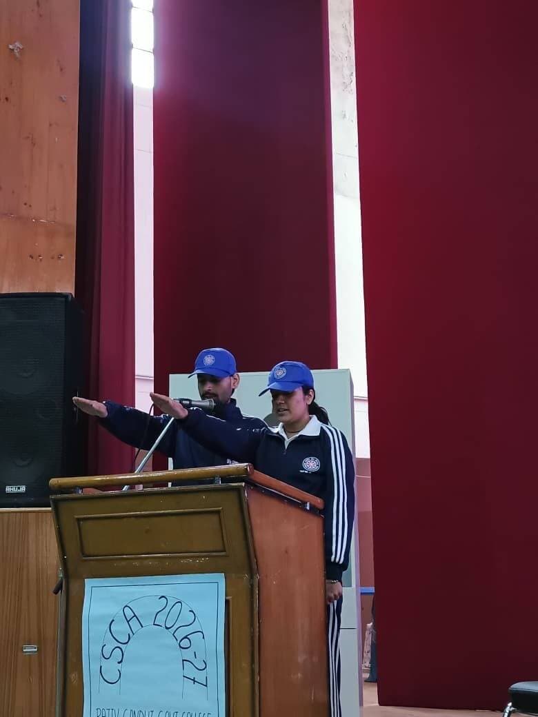 नशे को मिटाना है, युवाओं को संकल्प लेना है” — प्राचार्य डॉ. गोपाल चौहान |
CSCA अध्यक्ष अरुणाभ शर्मा सहित पदाधिकारियों ने ली शपथ |