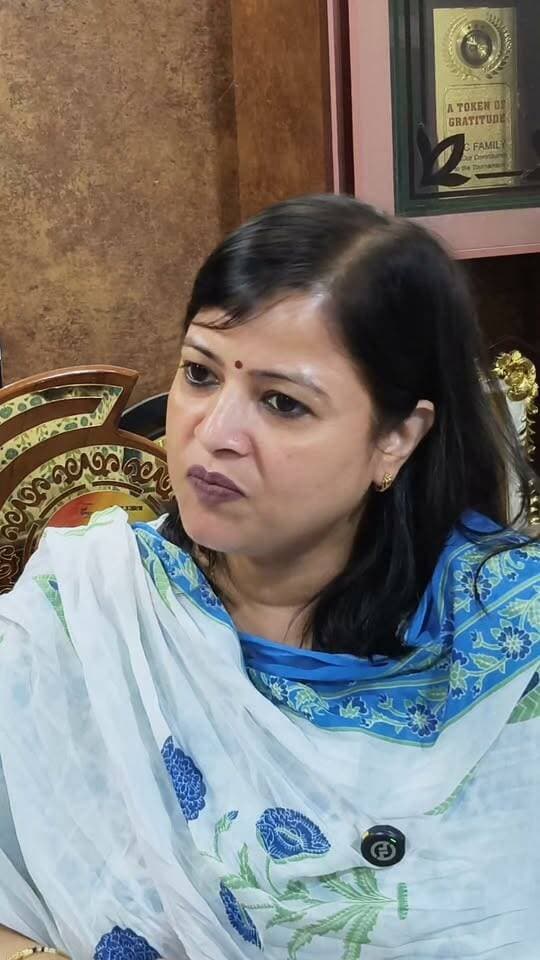 चंदौसी की जनता को हमारा देना होगा साथ हर काम करेंगे पूरा। लता वार्ष्णेय पालिका अध्यक्ष