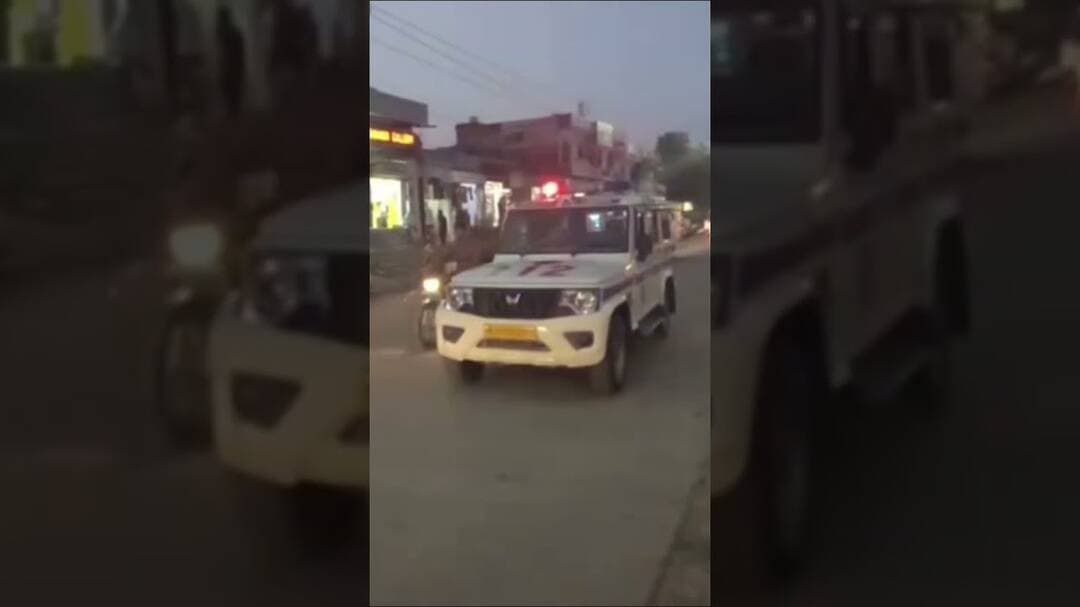 बानसूर में कानूनी व्यवस्था बनाए रखने के लिए फ्लैग मार्च#public #highlight