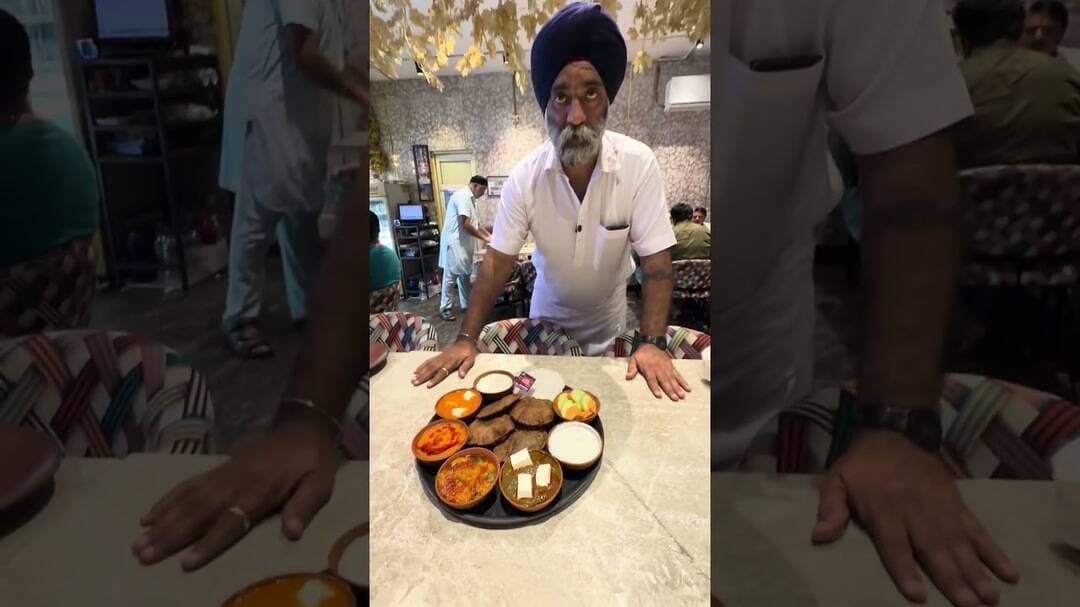 Sardar ji ne dill jeet liya muslim bhai ko thali khila ke #viral #explore #helping #sidfoodmission