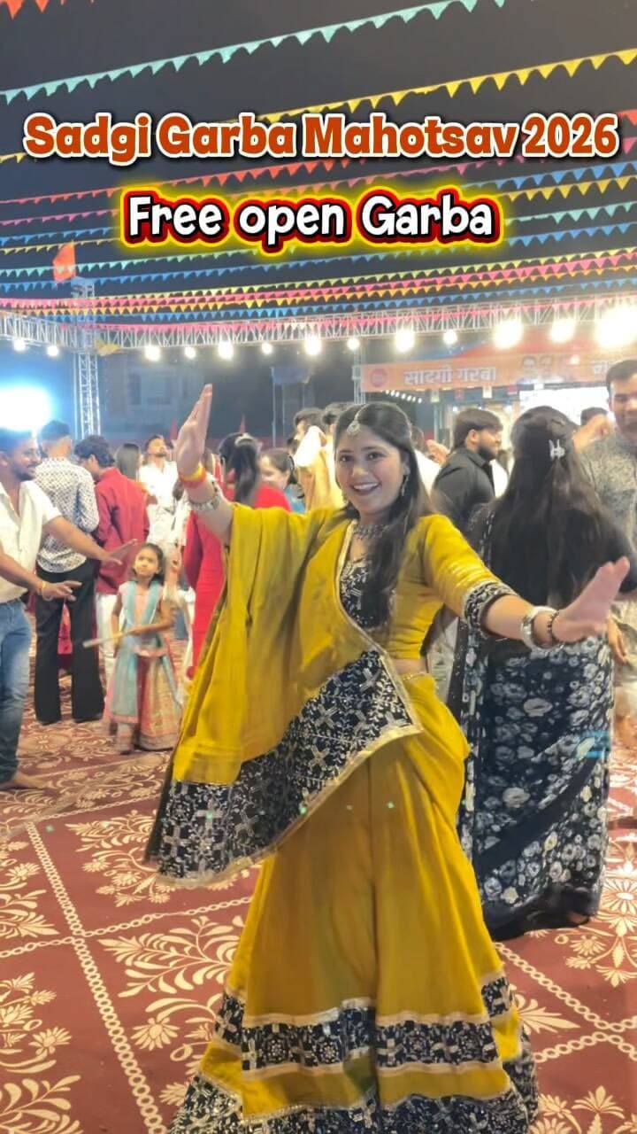 Free open garba 🤩🤩
📍 scheme no. 135 suryadev nagar, gopur square indore 🤩
#indore #reels #garba #garbanight #freegarba