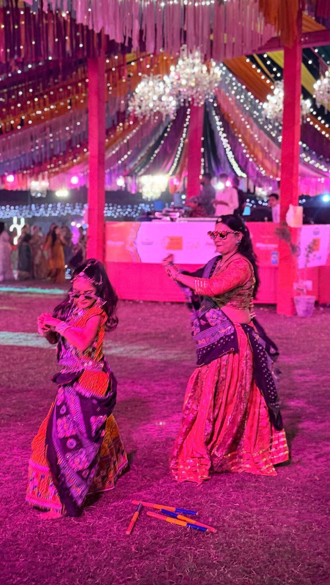 Celebrating the vibrant spirit of Navratri with Dainik Bhaskar Garba Udaipur!
#NavratriCelebration #DainikBhaskarGarba #UdaipurGarba #GarbaNight #JaiMataDi