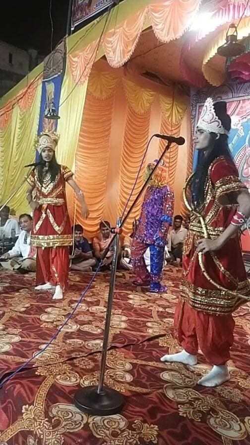 सनौली खुर्द में श्री रामलीला कमेटी द्वारा रामलीला का आयोजन किया जा रहा है ग्रामीण क्षेत्र में खुशी की लहर