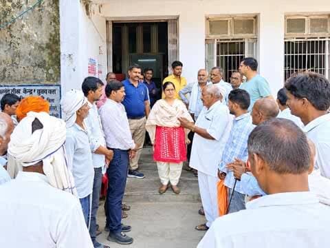 निवाड़ी: झांसी-साहगढ़ राष्ट्रीय राजमार्ग के भूमि अधिग्रहण पर किसानों का विरोध