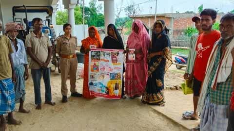 रॉबर्ट्सगंज: सोनभद्र में मिशन शक्ति 6.0 के तहत महिला सुरक्षा और साइबर जागरूकता अभियान