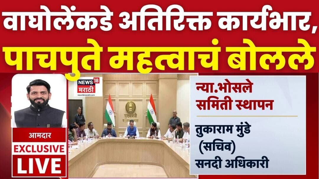 सतीश वाघोलेंकडे MPSC अध्यक्षपदाचा कार्यभार, Vikram Pachpute म्हणतात...