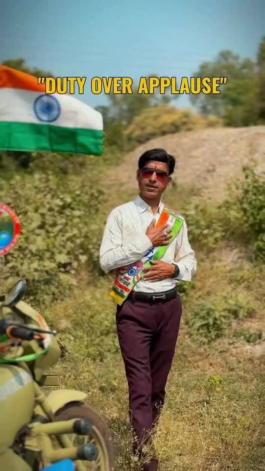 जो केवल प्रशंसा पाने के लिए कर्म करते हैं, वे प्रथम विरोध में ही अपने पग पीछे खींच लेते हैं! 🇮🇳
#cleanindiamission #NationBuilding #TruePatriotism #GroundReality #vishnubhartesh