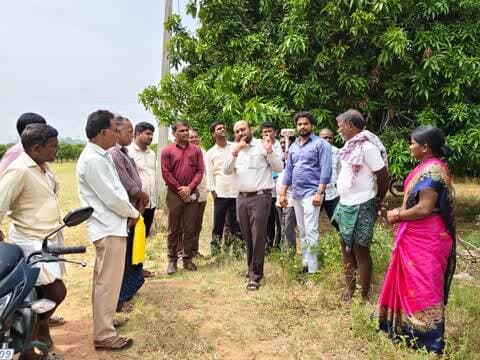 పెద్దకొత్తపల్లి: పోచాపూర్లో రీ సర్వే పనులను పరిశీలించిన ఆర్డీవో బన్సీలాల్