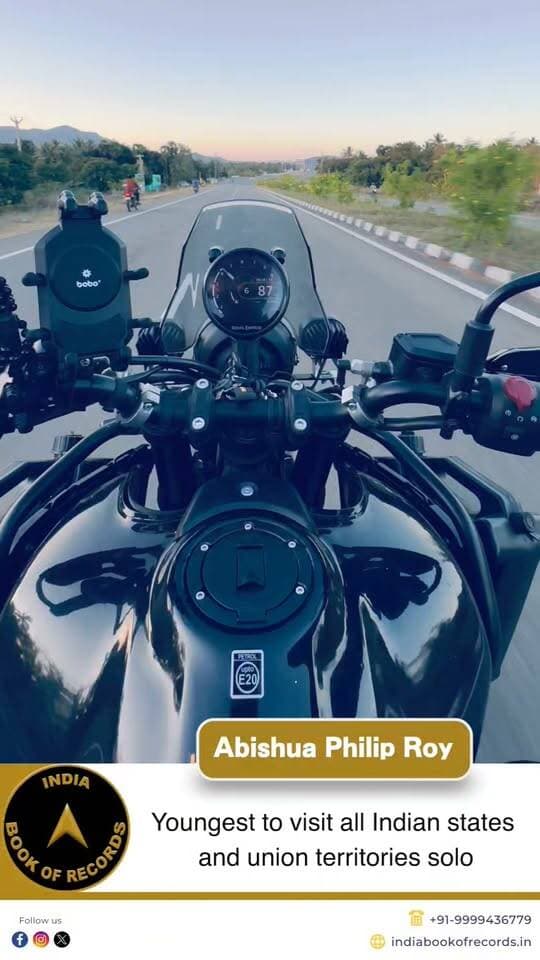 20-Year-Old Covers All 28 States & 8 Union Territories Solo | India Book of Records
Abishua Philip Roy from Kannur, Kerala, earned recognition from the India Book of Records for becoming the youngest to visit all 28 Indian states and 8 union territories solo. Starting from the Andaman and Nicobar Islands and finishing in Ladakh, he completed this incredible journey in 1 year and 2 months.
#indiabookofrecords #solotravel #indiatravel #youngachiever #ibr