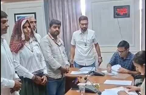 श्रीमाधोपुर: श्रीमाधोपुर में 69 नए प्रत्याशियों ने दाखिल किए नामांकन पत्र
