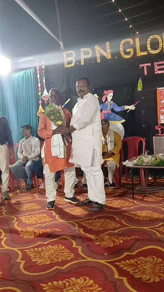 BPN ग्लोबल स्कूल में सजा डांडिया का मंच #bdbiharjharkhand