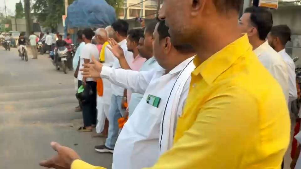 MLC चुनाव को लेकर बरबीघा पहुंचे मोकामा विधायक अनंत सिंह।