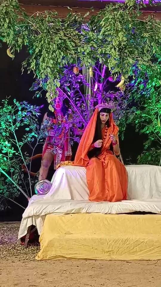 प्राचीन श्री रामलीला मैदान हल्द्वानी में श्री राम सुग्रीव मित्रता, बाली वध और लंका दहन की लीला का मंचन...