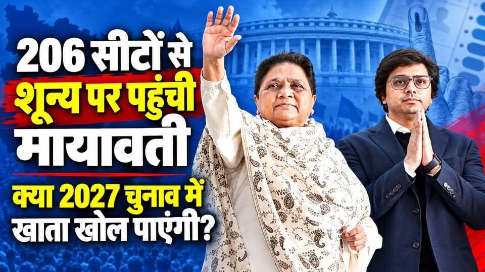 UP विधानसभा चुनाव 2027 में क्या बसपा अपना अस्तित्व बचा पाएगी? खबरों के खिलाड़ी
#Mayawati #bspnews #AkashAnand #UPElection2027 #YogiAdityanath #upvidhansabhachunav2027 #ashutoshsingh #khabarokekhiladi