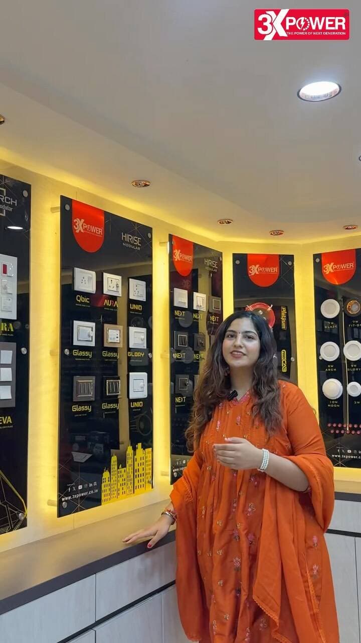 Kota, your one-stop destination for electrical shopping is here! ⚡🏠
Explore switches, wires, fans, geysers & smart home solutions all at one place!
📍 Visit Us: 3XPower Exclusive Outlet, Bengali Colony, Kota, Rajasthan
🌐 www.3xpower.co.in
📲 +91 7413057894 | +91 9413863802
📩 DM for product catalogue & pricing
(Electrical Store in Kota, Home Automation in Kota, Modular Switches Kota, Smart Touch Panels, 3XPower Kota, LED Lights & Wires, Electrical Fittings Kota, Alexa Google Home Automation, One Stop Electrical Solution)
#3XPowerKota #HomeAutomationKota #ElectricalStoreKota #SmartHomeKota #KotaInteriors