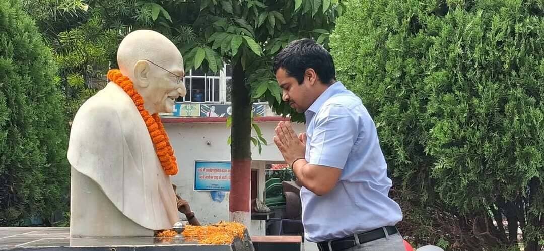 महात्मा गाँधी जयंती चिल्ड्रेन पार्क सुपौल #dm #sp