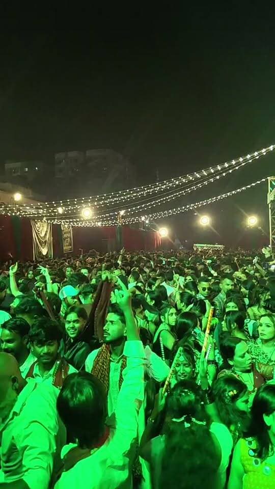 Hazaribagh biggest Dandiya night hotel sri Vinayak