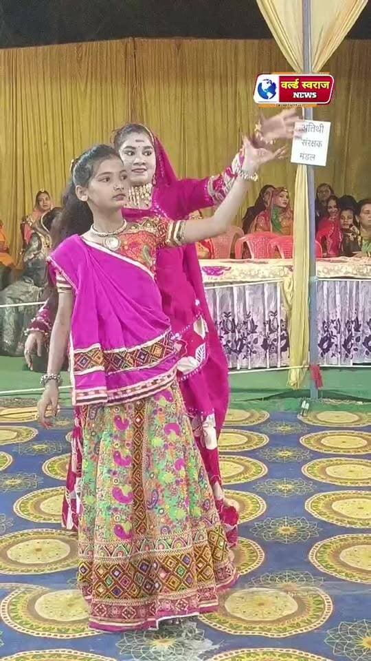 राजपूत धर्मशाला मे चल रहे गरबे का लाइव प्रसारण