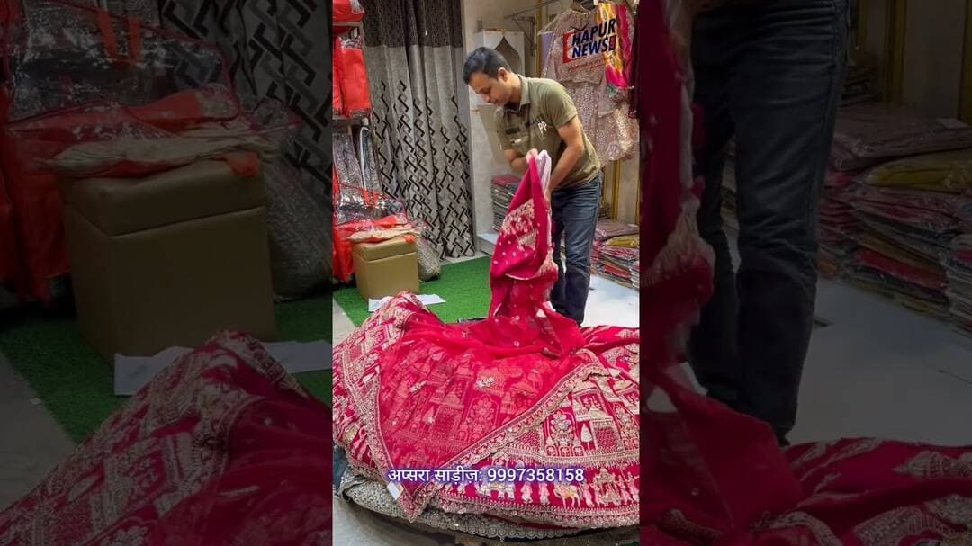 #ApsaraSaree इस #Karwachauth #Diwali लाएं हैं ब्राइडल व नॉन ब्राइडल लहंगो का कलेक्शन: 9997358158