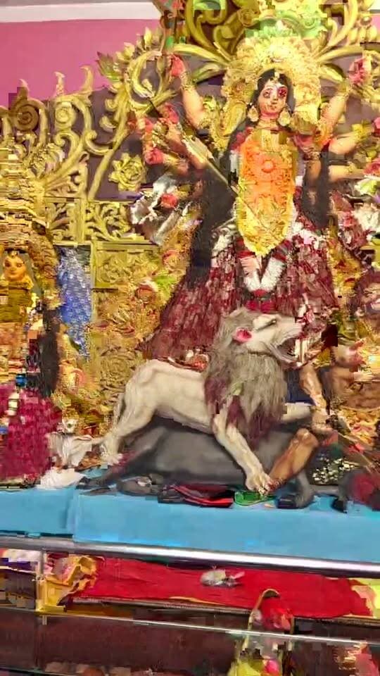 मां दुर्गा पूजा की महासप्तमी पूजा आज.जसीडीह बाजार स्थित माँ मन्दिर मे माँ दुर्गा के दर्शन के लिए श्र्धालुओ की लगी भीड़. देखिए Live