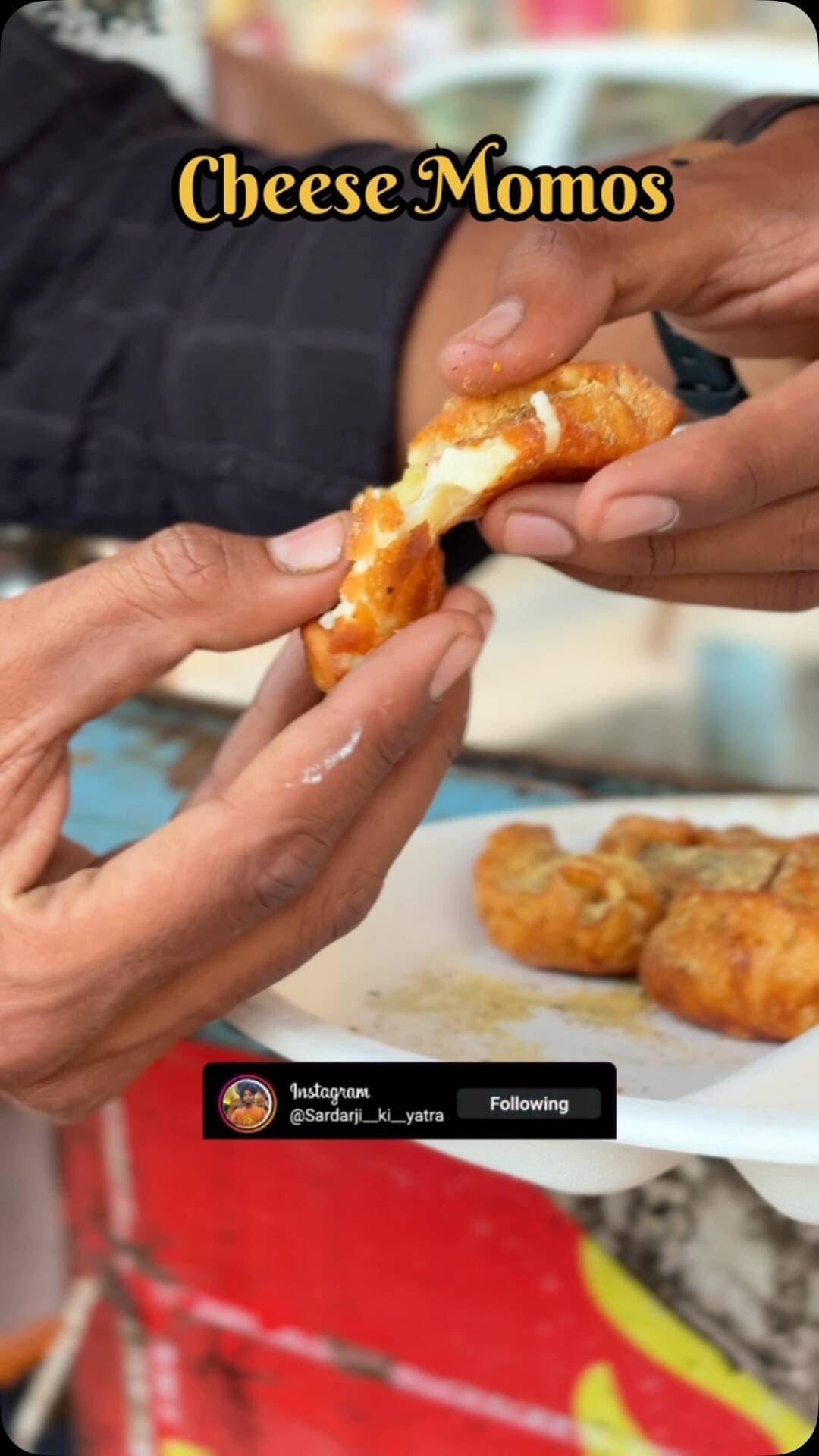 Cheese momos🙌😋
.
.
📍lal ghati siddhi vinayak momos
.
.
.
#sardarjikiyatrabhopal #foodporn #momos #momolover #streetfood