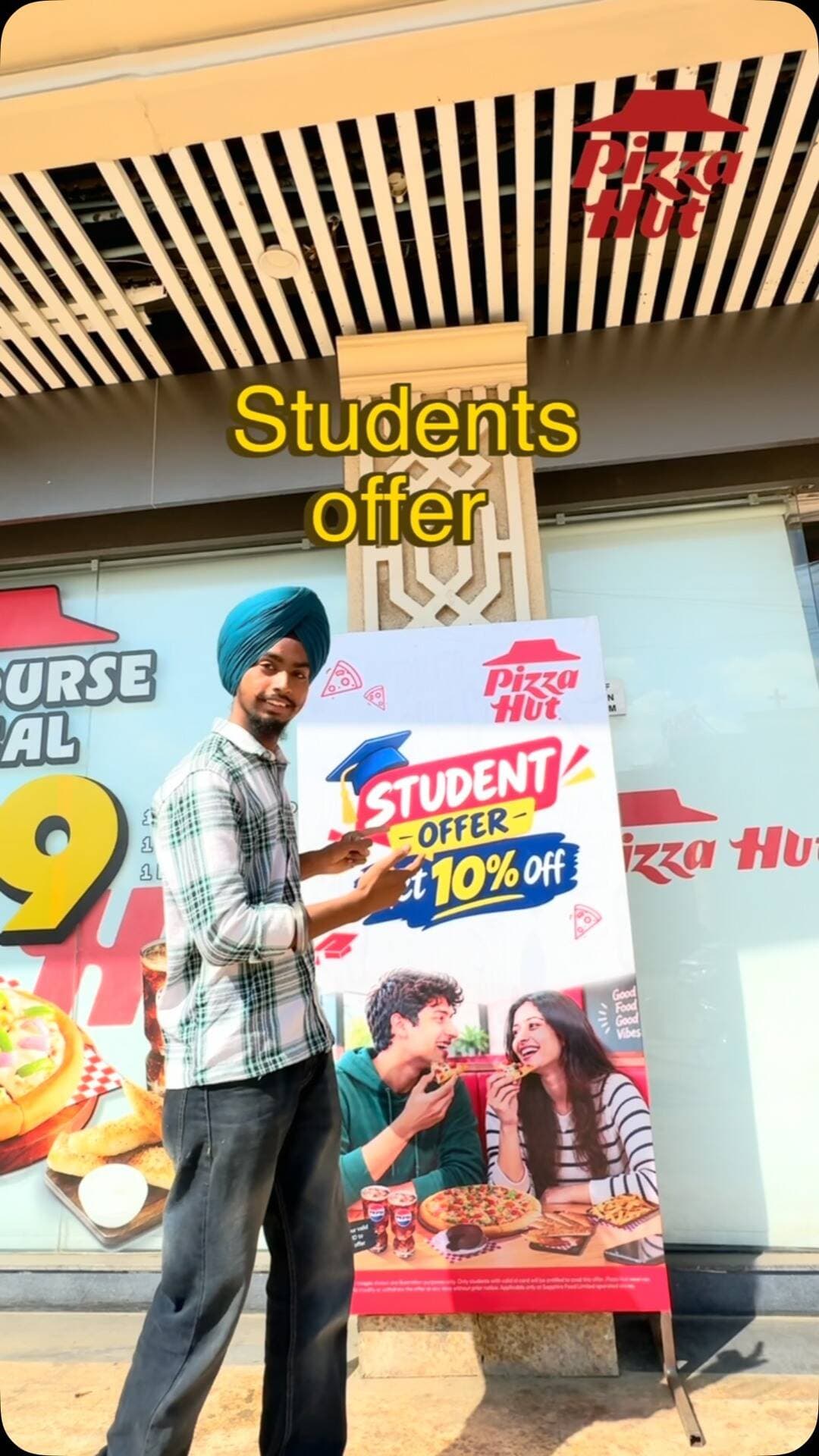 🍕 Student ho? Toh pizza party banti hai! 😍🔥
Pizza Hut ka Student Offer leke enjoy karo your favourite pizzas at a special price! 🎓🍕
Perfect excuse to treat your friends without breaking the budget! ❤️
📍 Visit your nearest Pizza Hut
🎓 Carry your valid student ID & enjoy the offer!
Tag your pizza partner 👇🍕
#PizzaHut #StudentOffer #PizzaLovers #sardarjikiyatrabhopal #foodporn