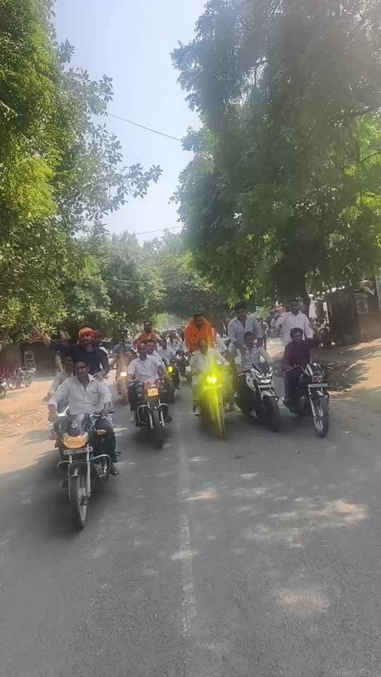 भाजपा के पिछड़ा वर्ग से प्रदेश मंत्री आनंद गुप्ता के समर्थन में उतरा जन सैलाब