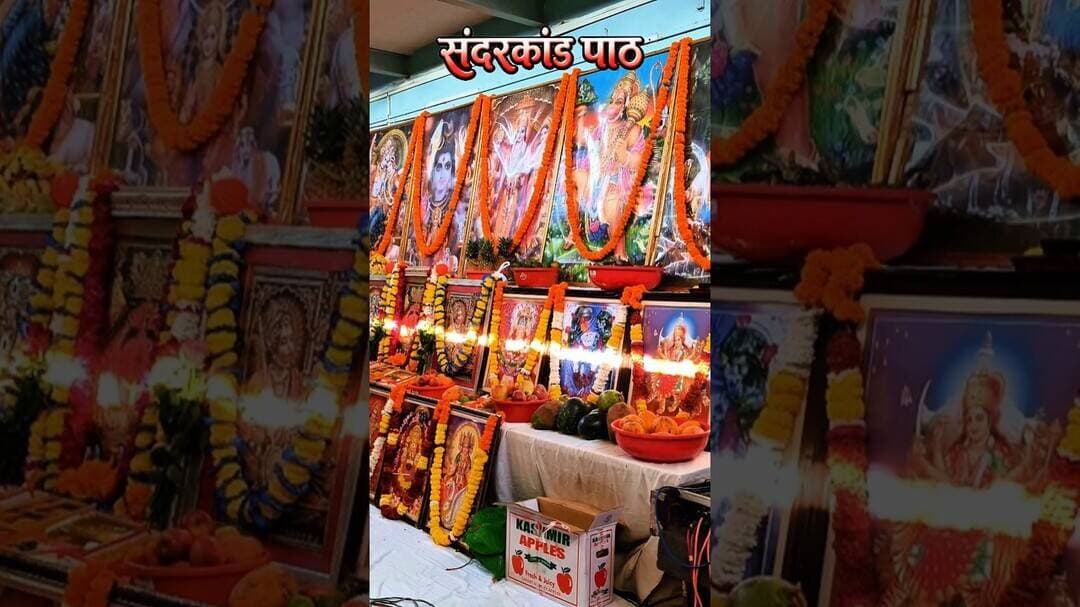 चिड़ावा नगरपालिका में गूंजा सुंदरकांड पाठ, मनमोहक झांकी ने मोहा मन; उमड़े श्रद्धालु! #chirawa