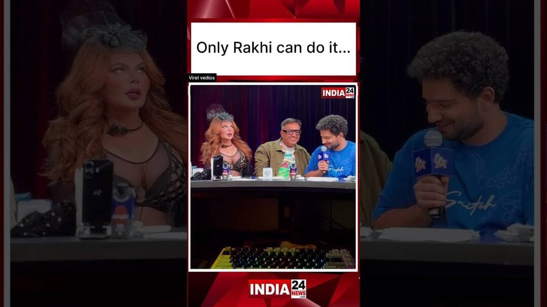 Only Rakhi can do it...#viralvideo #shortsfeed #viral #trendingvideo