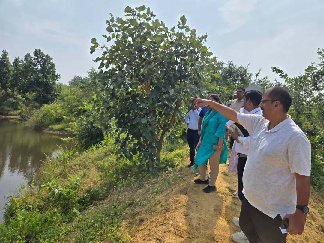 कलेक्टर श्रीमती रेना जमील ने केदारपुर में मिट्टी बांध का निरीक्षण कर जल संसाधनों के बेहतर उपयोग और ग्रामीणों को मछली पालन जैसी आजीविका गतिविधियों से जोड़ने के निर्देश दिए।
#जिला_प्रशासन_सूरजपुर
@chhattisgarhcmo @dpr.chhattisgarh @ministryofpanchayatiraj @prdcggov @rena_jamil_ias @vijendrasinghpatle