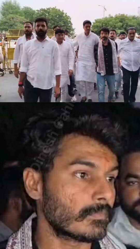भाजपा प्रदेश अध्यक्ष मदन राठौड़ के बयान पर भड़की युवा कांग्रेस, अजमेर में दी कालिख पोतने और 'जेल भरो' की चेतावनी, अजमेर पहुंचे प्रदेश अध्यक्ष अभिषेक चौधरी ने कहा -यदि मदन राठौड़ अपने बयान पर माफी नहीं मांगते हैं और भाजपा उनके खिलाफ कार्रवाई नहीं करती, तो भाजपा मुख्यालय समेत मदन राठौड़ के चेहरे पर कालिख पोती जाएगी,अजमेर के थाने कम पड़ जाएंगे, लेकिन युवा कांग्रेस के कार्यकर्ता कम नहीं पड़ेंगे।
#RajasthanNews #LatestNews #ajmer #congressnews #abhishek