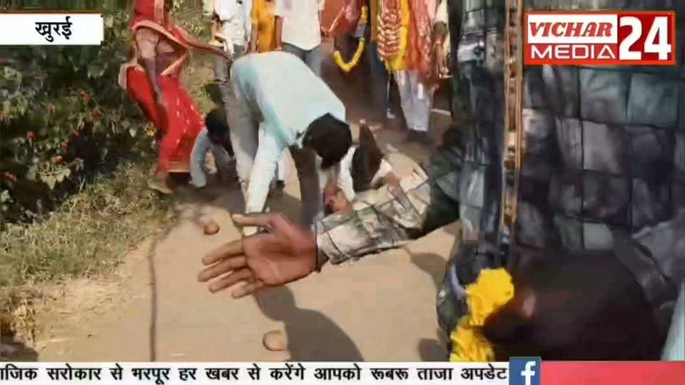 भजन-कीर्तन और जयकारों के बीच निकली चुनरी यात्रा, मां के दरबार में अर्पित की चुनरी #khurainews #khuraimadhyapradesh #matarani #navratrispecial #chunriyatra